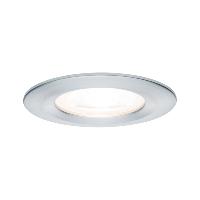 Spot LED encastrable 230V Alu tourné IP44 6.5W GU10 Paulmann 93443