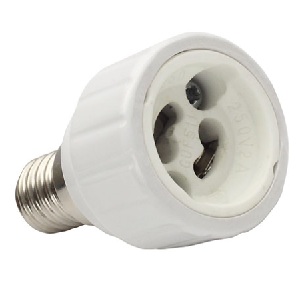 Adaptateur douille culot E14/GU10 250V IMPORT