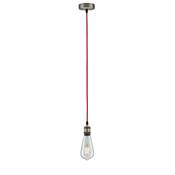 Suspension PAULMANN Neordic Eldar max. 1x60W E27 Rouge/Bruni 230V Métal - 50386