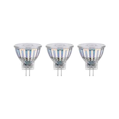 Standard 12 V Réflecteur LED 3x345lm 3x4,2W 2700K  Argent