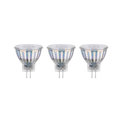 Standard 12 V Réflecteur LED 3x345lm 3x4,2W 2700K  Argent