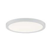 Panneau encastré Areo LED IP44 rond 120 mm 8 W Blanc dépoli gradable