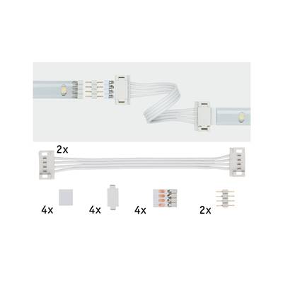 Connecteurs universels PAULMANN YourLED Pack de 2 blancs - 70918