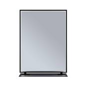 Miroir lumineux LED Miro IP44  Tunable White 180lm 230V 11W  Miroir, Noir mat