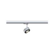 Spot PAULMANN ProRail3 Aldan 1x9W Argent/Noir 230V métal 3000K 3 phases dimmable