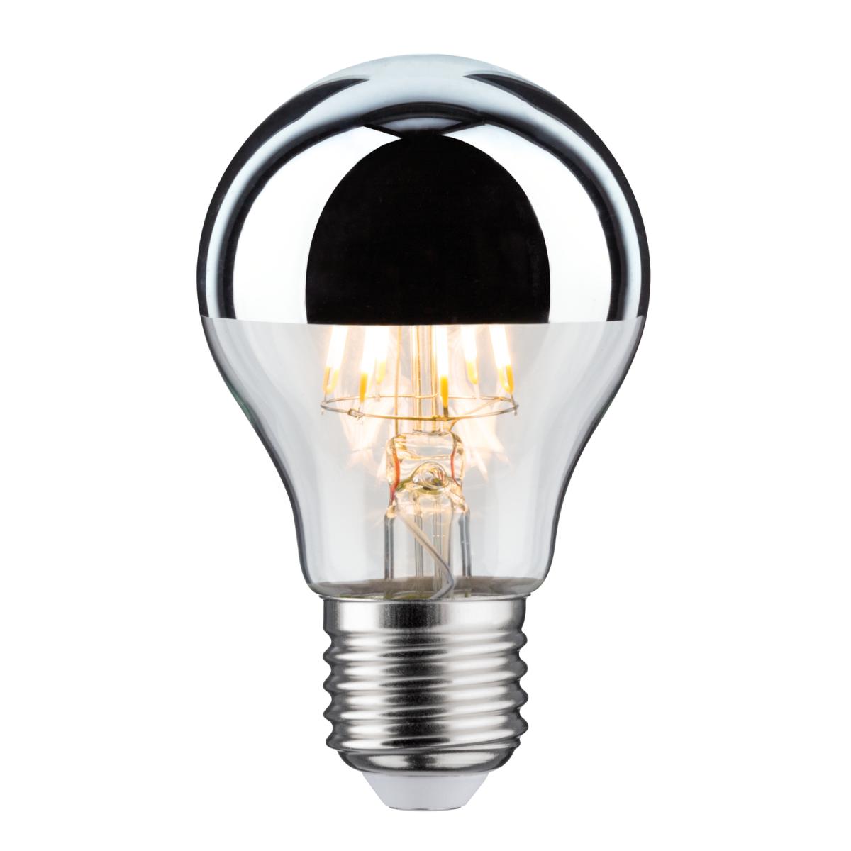 Ampoule calotte argent/ée E27 60W