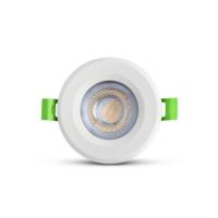10 x Spot LED RT2012 IP65 recouvrable isolant 6W CCT connexion rapide dimmable.