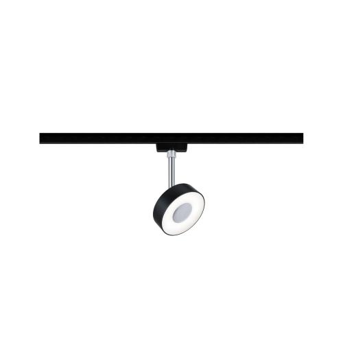 Urail Spot sur rail Circle noir mat 5W PAULMANN 4000K 96939