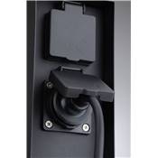 PAULMANN Outdoor Rio IP44 Socket Column rect 2x anthracite - 94657