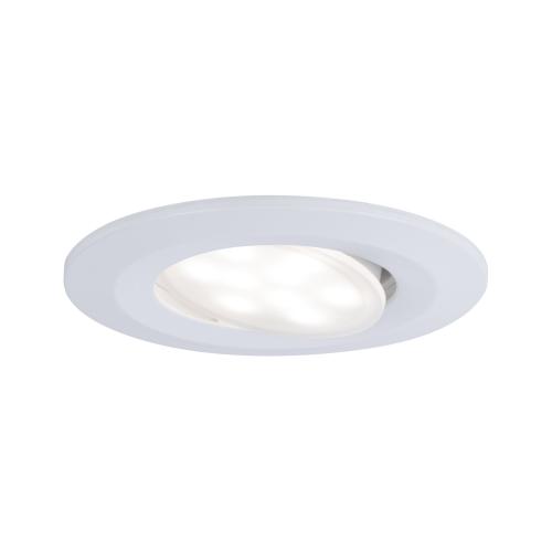 Spot LED encastrable blanc neutre Calla 220V 6,5W IP65 BBC PAULMANN