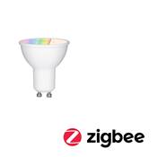 Ampoule PAULMANN LED ZB GU10 350lm RGBW dép grd 36° 2700K 230V - 50130