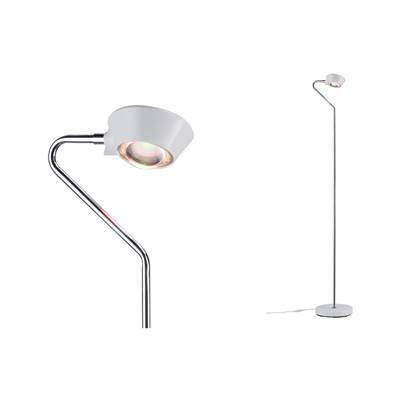 Lampadaire PAULMANN Ramos grad LED 11W Blc dépoli Chrome 230 V étique/Métal - 70