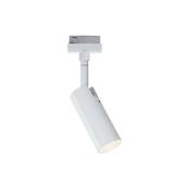 URail Spot sur rail LED Tubo Spot individuel 150lm 4W 3000K gradable 230V Blanc