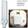 DULUX D OSRAM 26W 830 G24d-3.