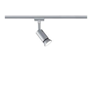 Urail Spot sur rail PURE I sans ampoule chrome mat PAULMANN 95329.