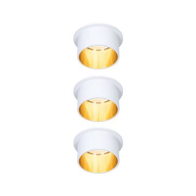 Kit encastré PAULMANN Gil Coin 3StepDim rd fixe LED 3x6W 2700K 230V blanc dépoli