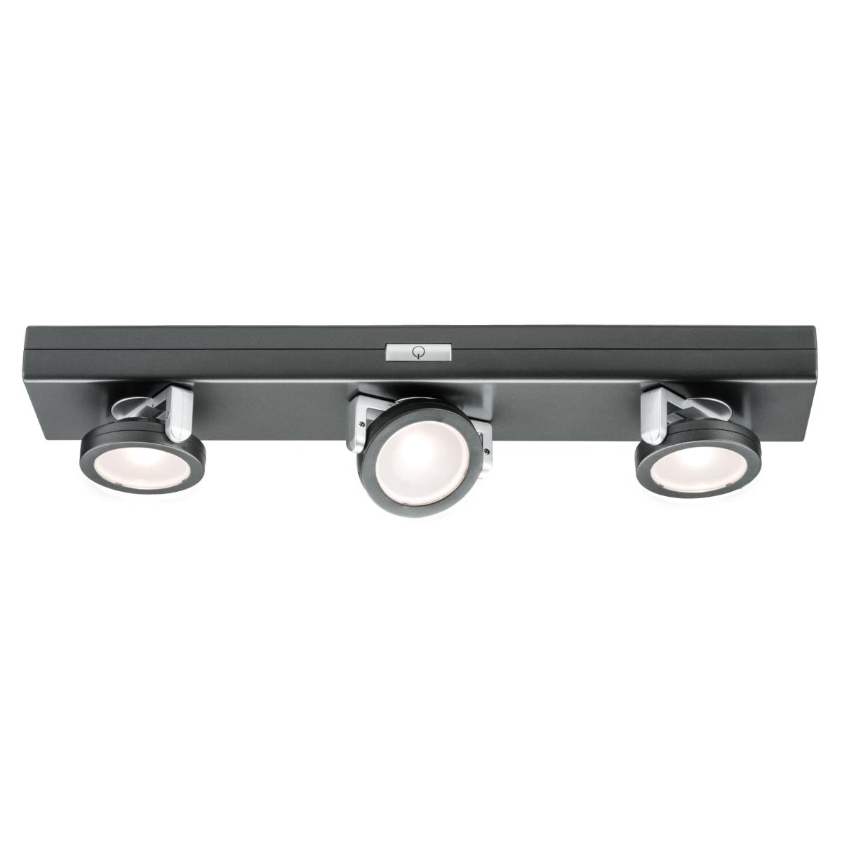 Reglette LED sans fil Paulmann 3 spots Rotate 70636