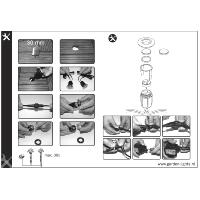 Spot led piscine & jardin Inox 316 0.5W 12V Bleu IP67 ALFA