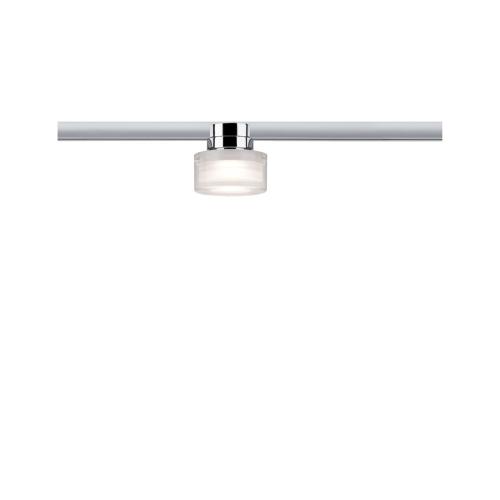 Urail Spot sur rail LED Topa chrome satin 5.2W PAULMANN 95502