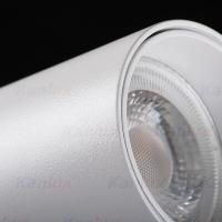 Spot LED pour rail triphasé GU10 blanc