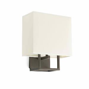 Applique tissu Vesper FARO max 2x20W E27 230V  Beige&Marron foncé