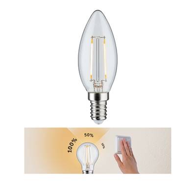 Flamme Ampoule LED PAULMANN 2,5W E14 230V gradable 3niv clair - 28572