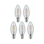 Filament 230 V Bougie LED 5x470lm 5x4,8W 2700K  Clair