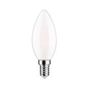 Filament 230 V Bougie LED 470lm 4,5W 2700K gradable Opale