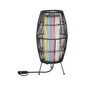 Plug & Shine Objet lumineux LED Basket IP44 RGBW 3,2W   Noir