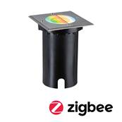 Encastré de sol LED Floor Smart Home Zigbee  IP67 carré 110x110mm RGBW+ 4,9W 300