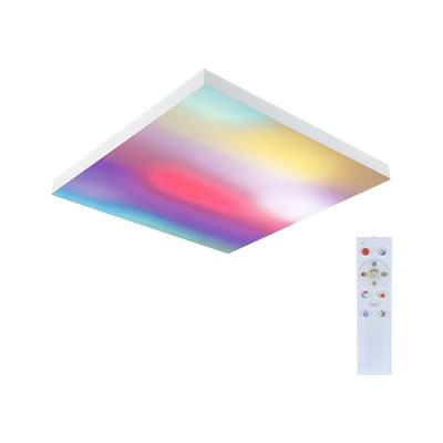 Panneau LED PAULMANN Velora Rainbow 450x450mm 19W dynamic RGWB blanc 230V Métal