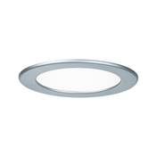 Kit encastré PAULMANN Quality Panel rond LED 1x1 4000K 230V 170mm Chrome mat - 9