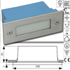 LED Luminaire extrieur rectangle 230V  encastrer LED SMD Blanc neutre