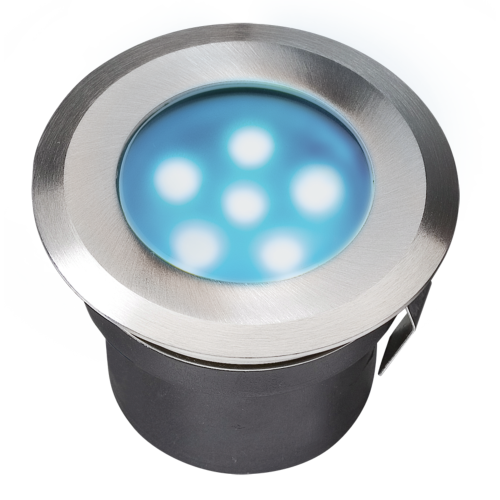 Spot led piscine Inox 316 1W 12V Bleu IP67 SIRIUS