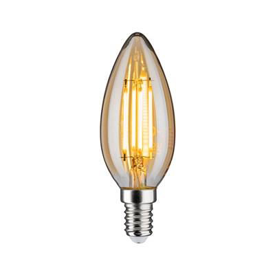 Ampoule LED PAULMANN Flamme 430lm E14 4,7W Doré 2500K 230V - 28705