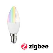 Ampoule PAULMANN LED ZB Bougie 470lm 5,5W RGBW dép grd 2700K E27 230V - 50127
