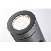 PAULMANN Outdoor Plug & Shine Spot Radix IP65 24V 3000K alu gris - 94368