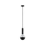 Suspension PAULMANN Neordic Kine max. 1x60W E27 Noir 230V métal - 79757