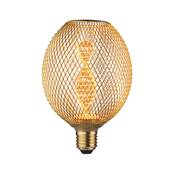 Metallic Glow Standard 230 V Globe LED Helix E27 230V 130lm 3,5W 1800K  Laiton