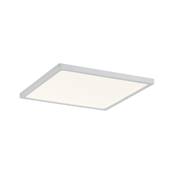 Panneau encastré Areo LED IP44 carré 120 mm 8 W Blanc dépoli gradable