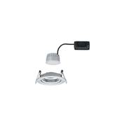 Kit encastré PAULMANN Nova Coin 3 niv grad rond noir LED 1x6W 2700K 230V Alu tou