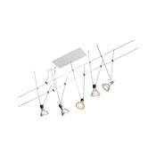 Système câble PAULMANN Corduo Simple max. 5x5W GU5.3 chrome 30VA metal - 94456