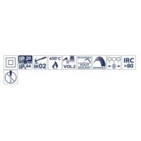 Spot LED extra-plat dimmable recouvrable isolant ARIC 5W 36° 220V Aspen 50747