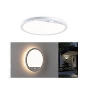 PAULMANN Outdoor 230V panneau Lamina rond PIR blanc IP44 15W 3000K - 94662