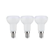 Pack de 3 ampoules LED PAULMANN R50 5,5W E14 230V 2700K - 28580