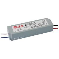 Alimentation lectronique LED GLP 100W 240V/12VDC IP67 SELV