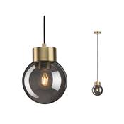 Suspension PAULMANN Neordic Linja max. 1x20W E27 Ver fumé/Lait br 230V Miroir/ve