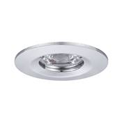 Encastré PAULMANN Nova mini Coin rond fixe IP44 LED 1x4W 310lm chrome/alu - 9430