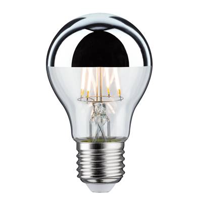 Ampoule LED PAULMANN STD Calotte réflectrice 600lm E27 2700K 6,5W 230V Argent -