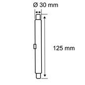 Standard 230 V LED Deco Pipe 540lm 4,9W 2700K  Satiné